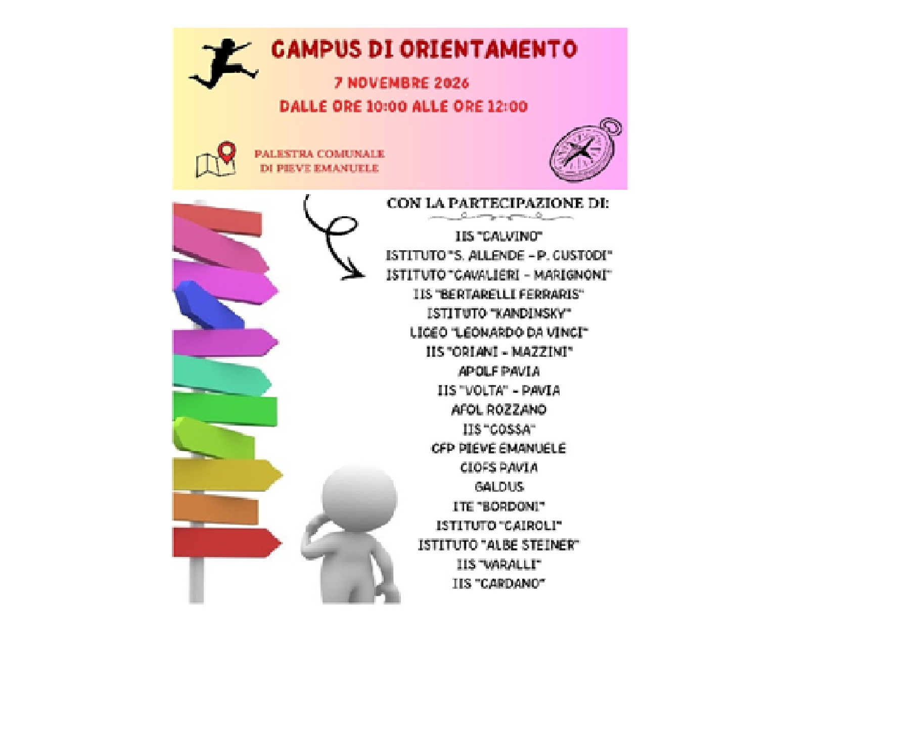 CAMPUS ORIENTAMENTO - 7 NOVEMBRE 2026